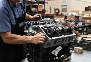 How much time does it take to reconstruct an engine?