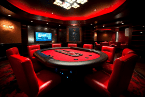 How to create the perfect poker space for a game night