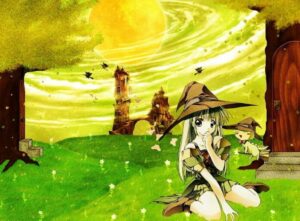HD wallpaper the world of witchcraft sorcery witch another world anime witchcraft mahou magic 696x512 1