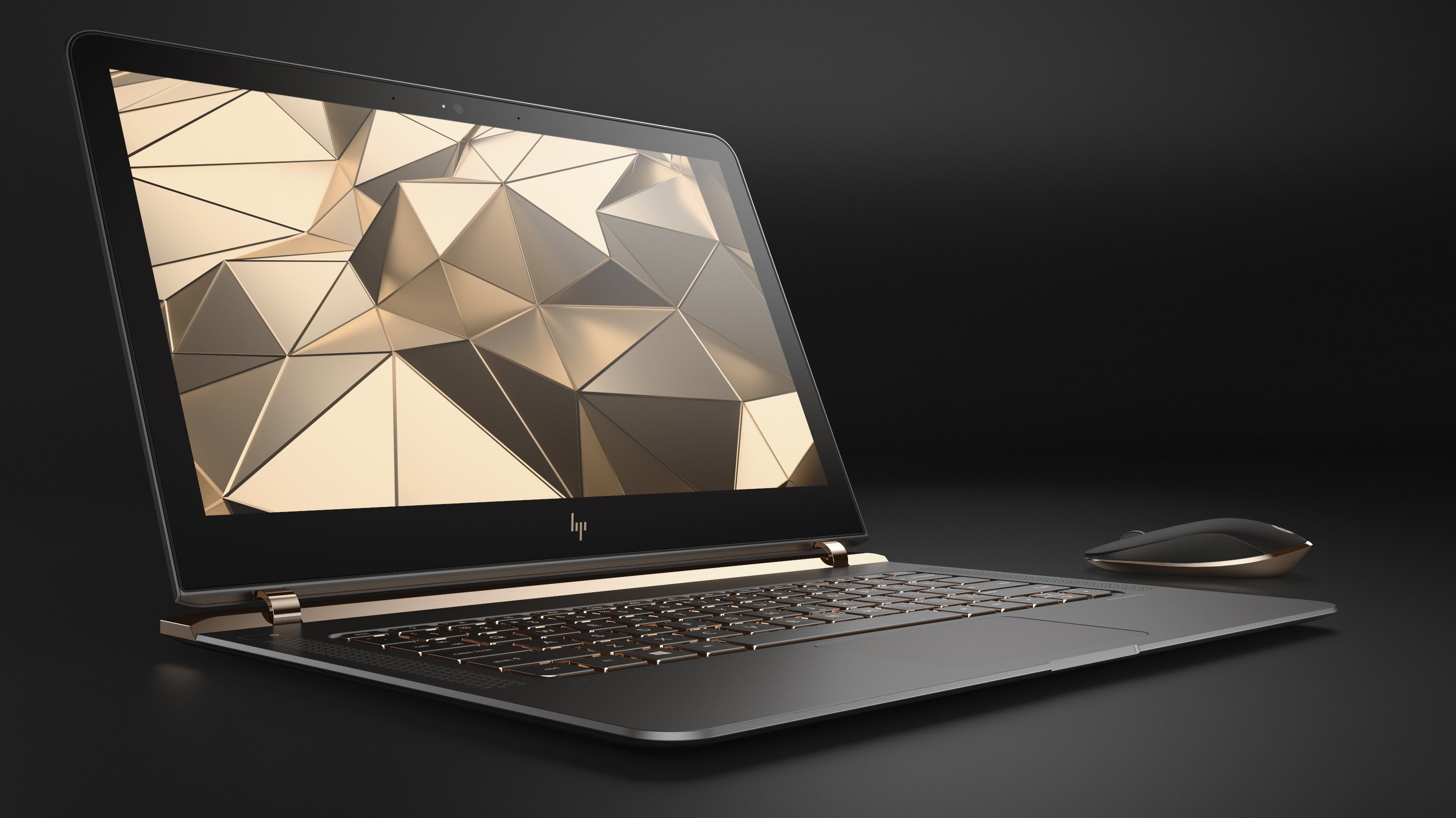 hp spectre 13.3 right facing paired with wireless mouse 100654245 orig